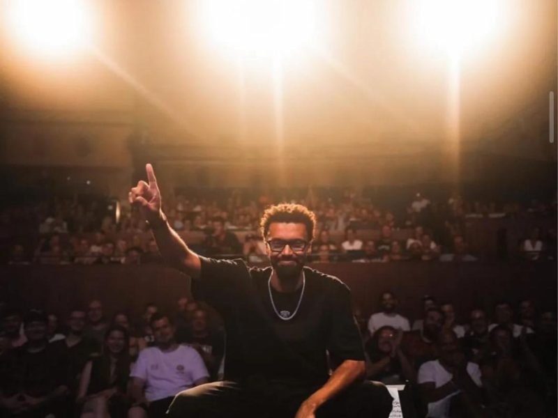 Samuel Sibilski bei seiner Tour Premiere